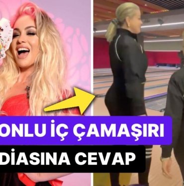 Yeliz Yeşilmen Tayt Reklamı Yaparken Poposunun Şeklini “Silikonlu İç Çamaşırına” Bağlayanlara Cevap Verdi