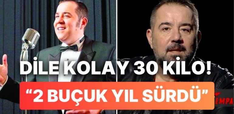 Ata Demirer Nasıl Yaklaşık 30 Kilo Verdiğini Anlattı: Hiçbir Şişman Çocuk Mutlu Değildir