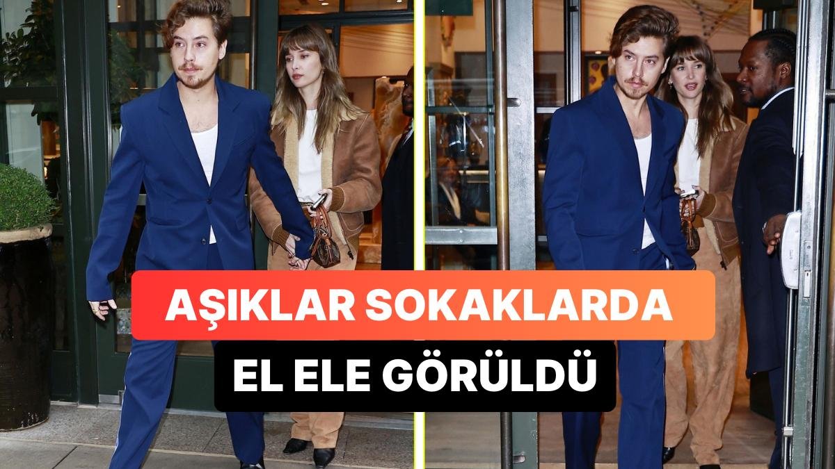 Riverdale’in Yakışıklı Oyuncusu Cole Sprouse Model Sevgilisi Ari Fournier ile New York’ta Görüntülendi