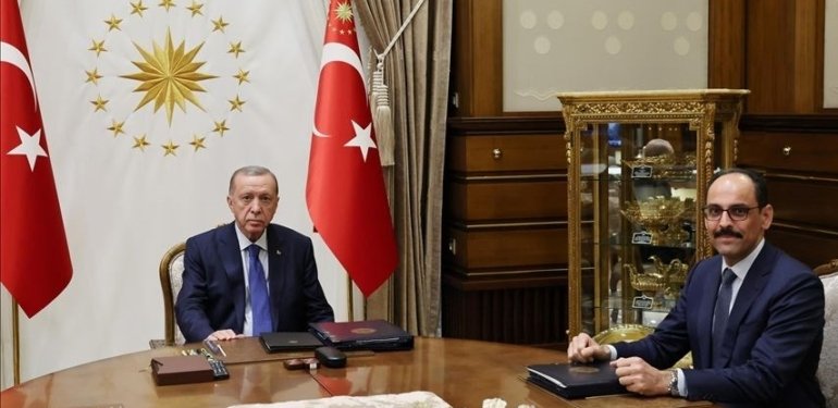Cumhurbaşkanı Erdoğan, MİT Başkanı Kalın’ı kabul etti