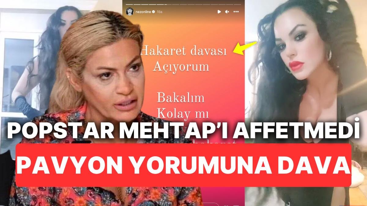 Popstar Mehtap’ın “Meraklıysan Git Çalış Pavyonda” Sözlerini Affetmeyen Nez’in Karşı Hamlesi Hakaret Davası!