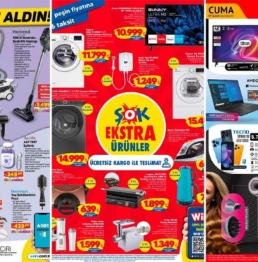 İndirim Günleri Başlıyor! 3 Şubat – 9 Şubat Haftasında A101, BİM ve ŞOK Aktüel Ürünler Listesinde Ne Var?