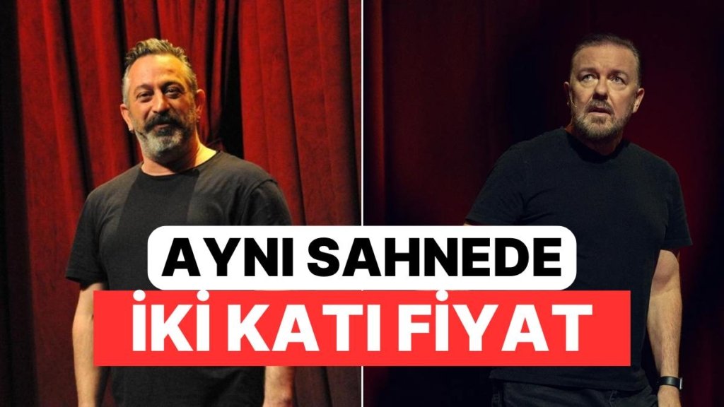 Viyana’da Aynı Sahneye Çıkacak Olan Cem Yılmaz ve Ricky Gervais’ın Bilet Fiyatları Görenleri Şaşırttı