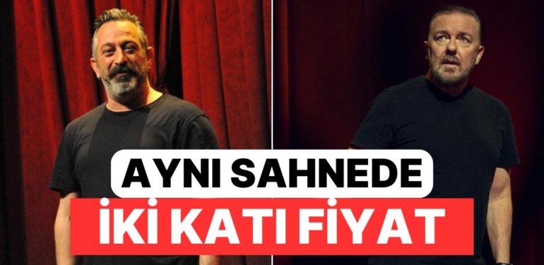 Viyana’da Aynı Sahneye Çıkacak Olan Cem Yılmaz ve Ricky Gervais’ın Bilet Fiyatları Görenleri Şaşırttı