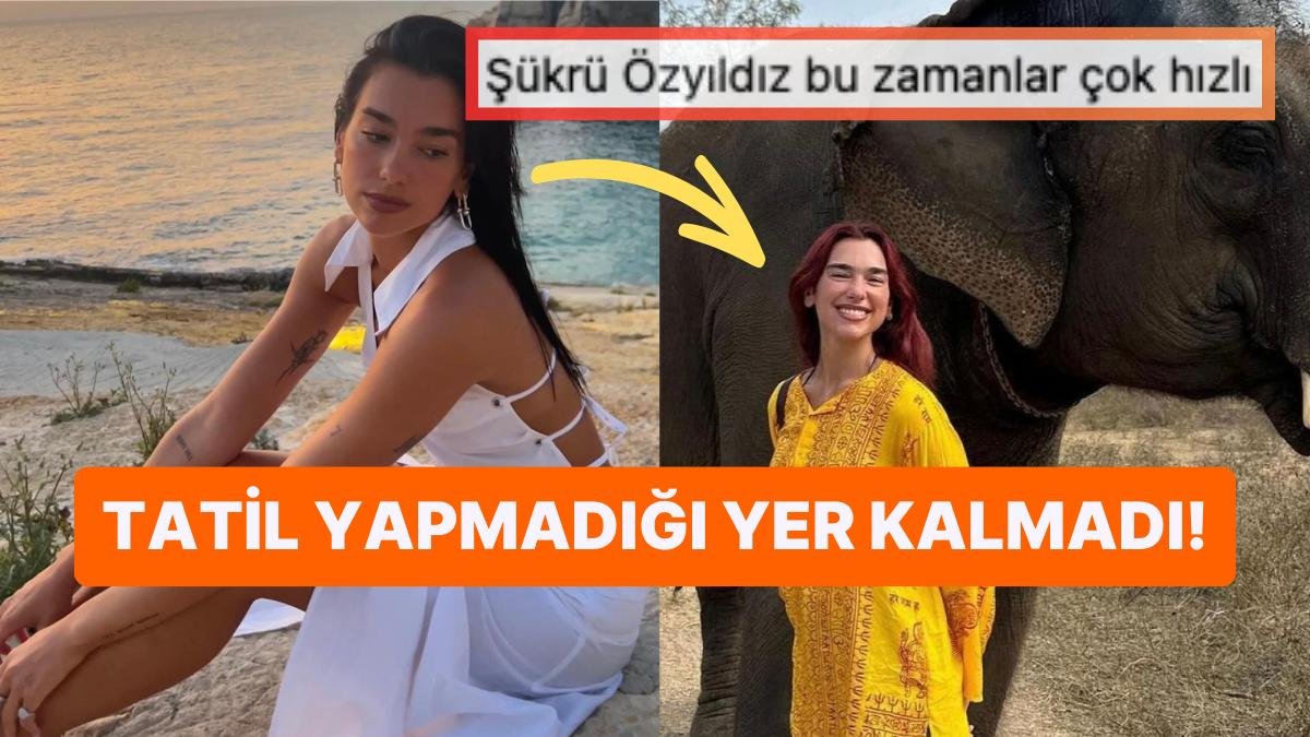 Parayı Nasıl Harcayacağını İyi Bilen Dua Lipa Yine Egzotik Tatil Pozuyla Görenleri Kıskandırdı!