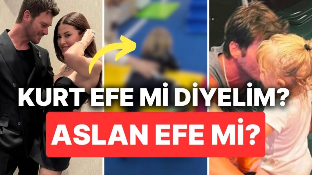 Adı Aslan Olsaymış! Kıvanç Tatlıtuğ’un Oğlu Kurt Efe’nin Aslan Yelesi Gibi Saçlarına Bayılacaksınız