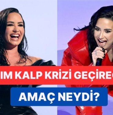 Kalp Hastası Kadınların Olduğu Etkinlikte ‘Kalp Krizi’ Adlı Şarkısını Seslendiren Demi Lovato Beyinleri Yaktı