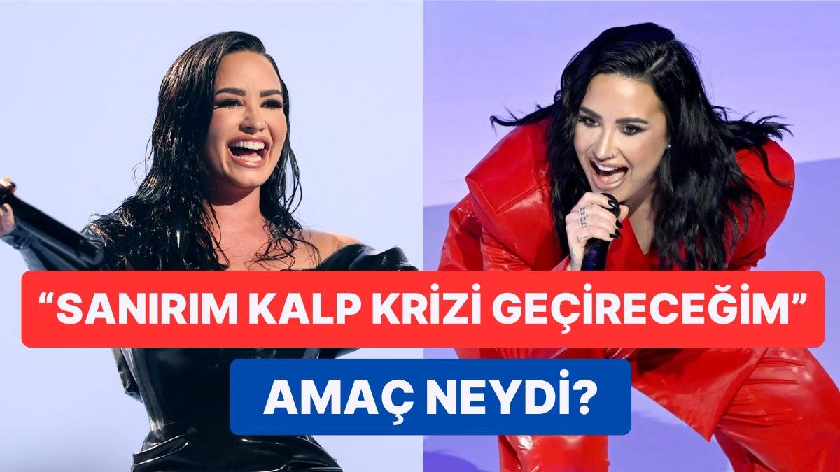 Kalp Hastası Kadınların Olduğu Etkinlikte ‘Kalp Krizi’ Adlı Şarkısını Seslendiren Demi Lovato Beyinleri Yaktı