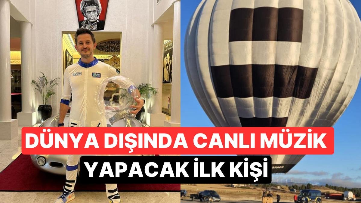 Geliyor Gelmekte Olan: Burak Yeter’in Uzayda Konseri İçin Hazırlıklar Tamam