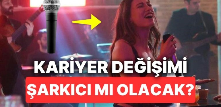 Mikrofon Görünce Dayanamayan ve Her Fırsatta Şarkı Söyleyen Serenay Sarıkaya Single mı Çıkartıyor?
