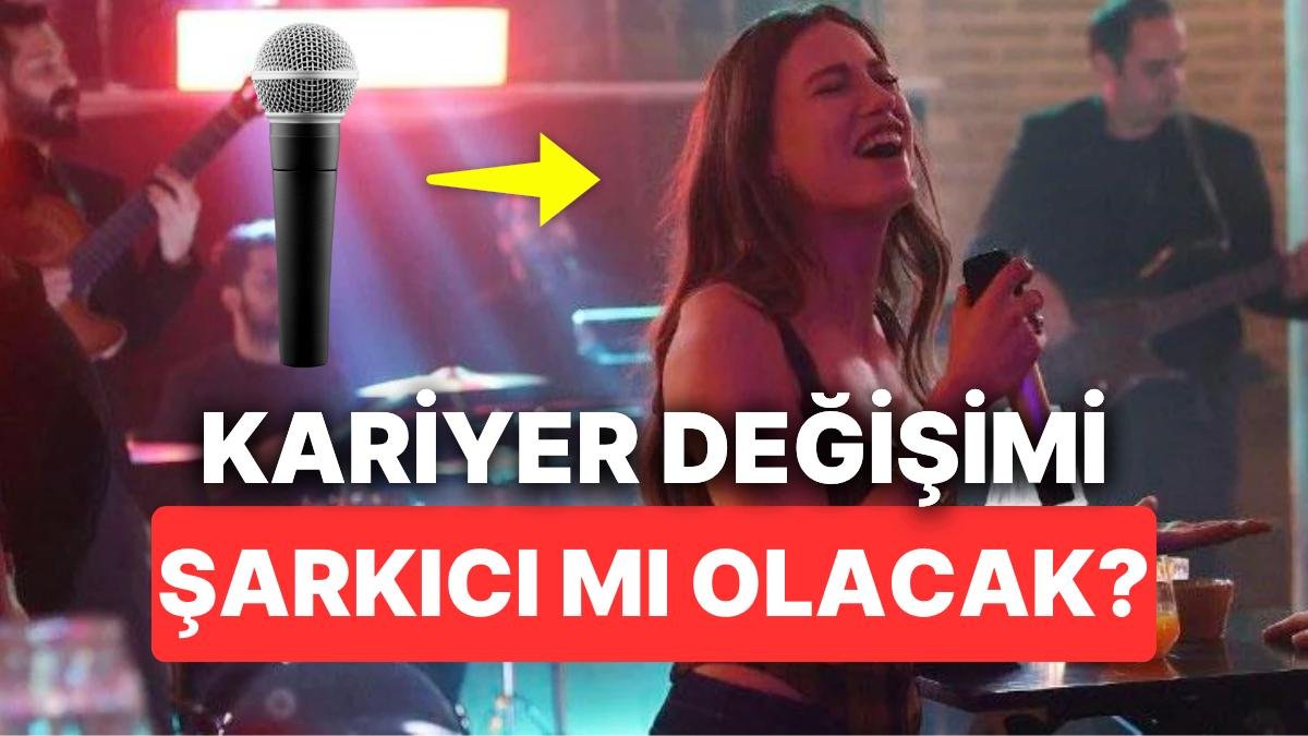 Mikrofon Görünce Dayanamayan ve Her Fırsatta Şarkı Söyleyen Serenay Sarıkaya Single mı Çıkartıyor?