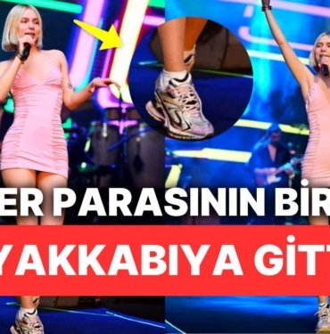 Aleyna Tilki’nin Yeni Tarzıyla Şov Yaptığı Konserinden Kazandığı Paranın Bir Kısmı Giydiği Ayakkabıya Gitti!