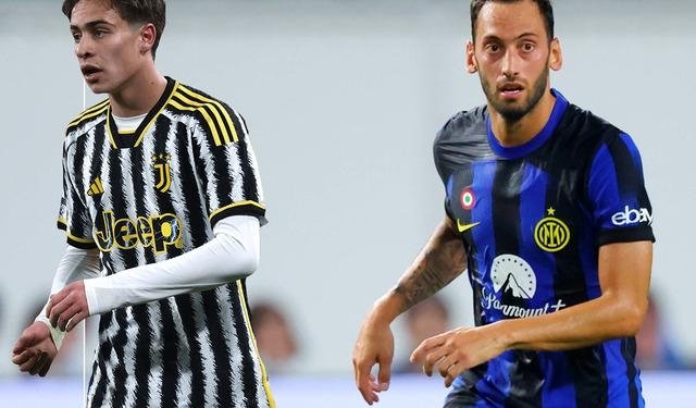 Hakan Çalhanoğlu ile Kenan Yıldız