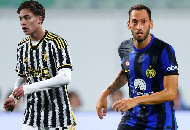Hakan Çalhanoğlu ile Kenan Yıldız