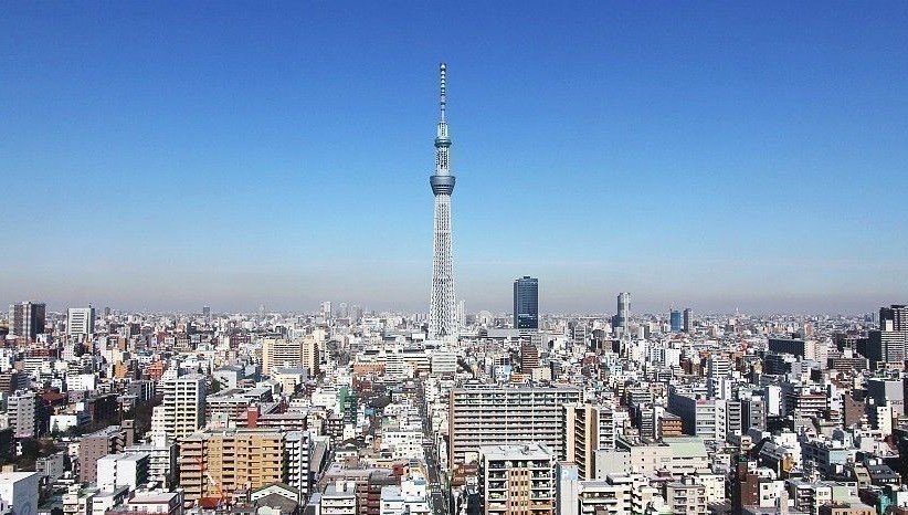 Tokyo’daki Skytree: Depreme en dayanıklı bina