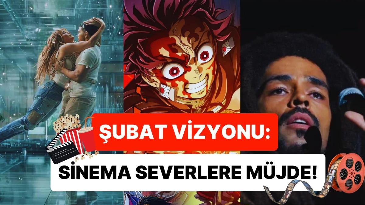 Sinema Severlere Müjde: 2024’ün Şubat Ayında Vizyona Girecek Olan Birbirinden Heyecanlı 33 Film