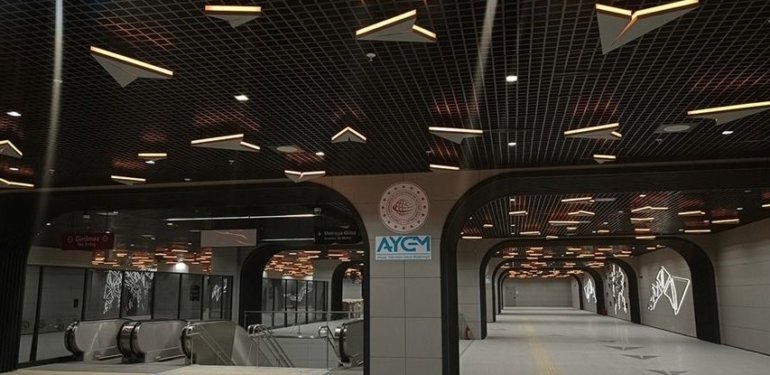 Gayrettepe-Kağıthane Metro Hattı’nda bir haftada 24 bine yakın yolcu taşındı