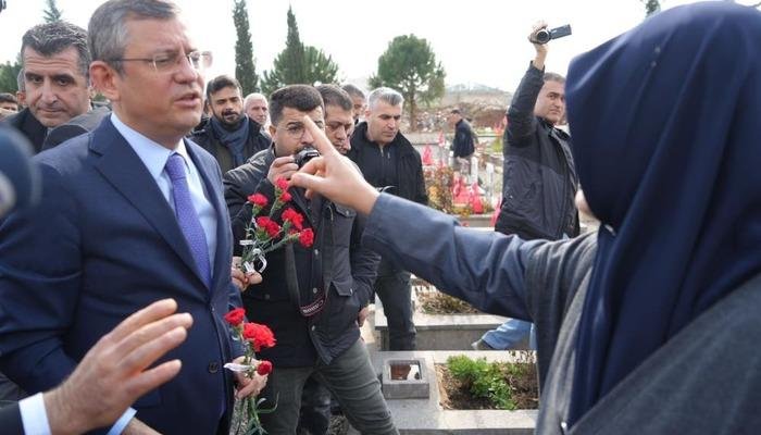 Depremzede kadından CHP lideri Özgür Özel