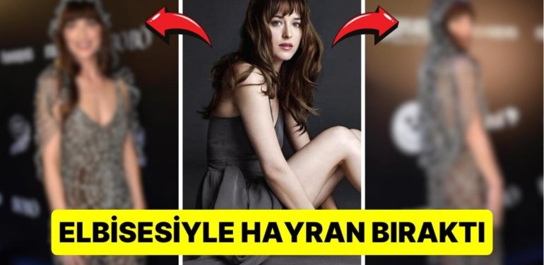 Dakota Johnson’ın Madame Web Esintili Yarı Transparan Elbisesi Tüm Dikkatleri Üzerine Çekti