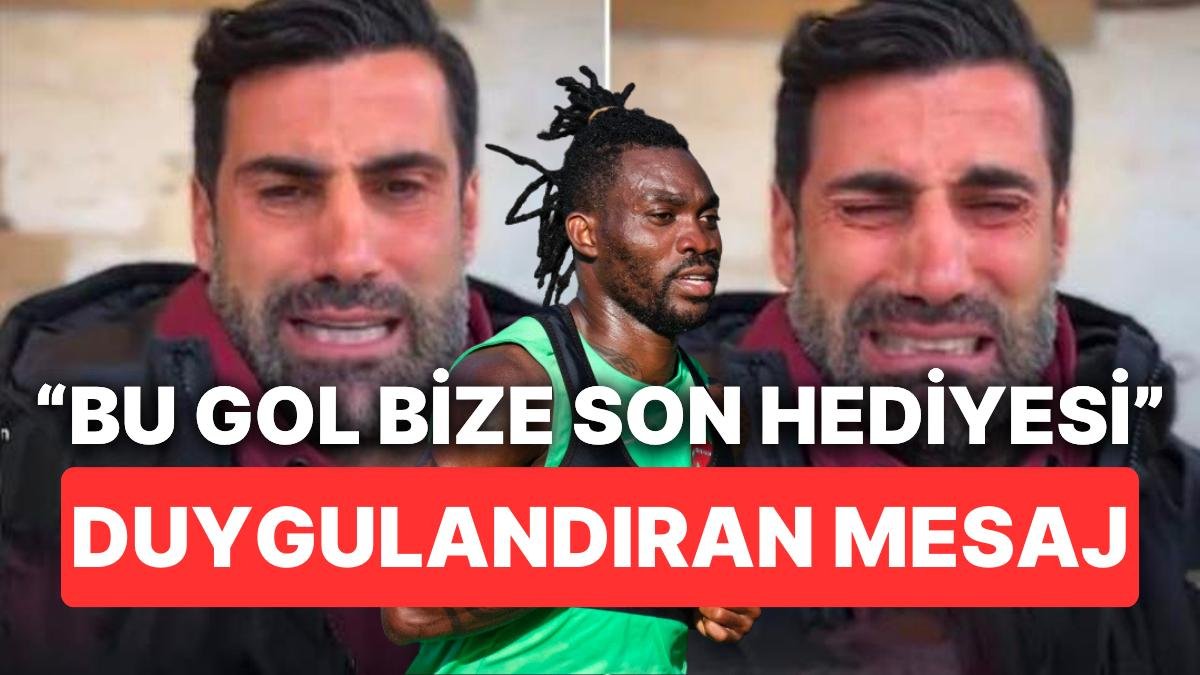 Depremde Hatay’da Canla Başla Çalışan Volkan Demirel Hayatını Kaybeden Futbolcusu Atsu’yu Unutmadı