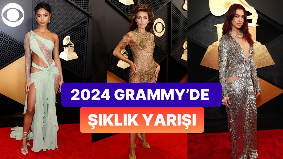 Skandallarla Dolu 2024 Grammy Ödül Töreni’nin Birbirinden Şık ve Rüküş Ünlülerini Seçiyoruz!