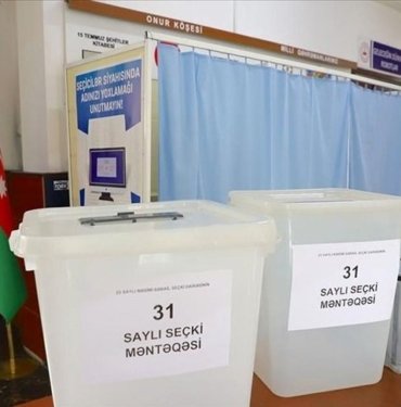 Azerbaycan sandık başında