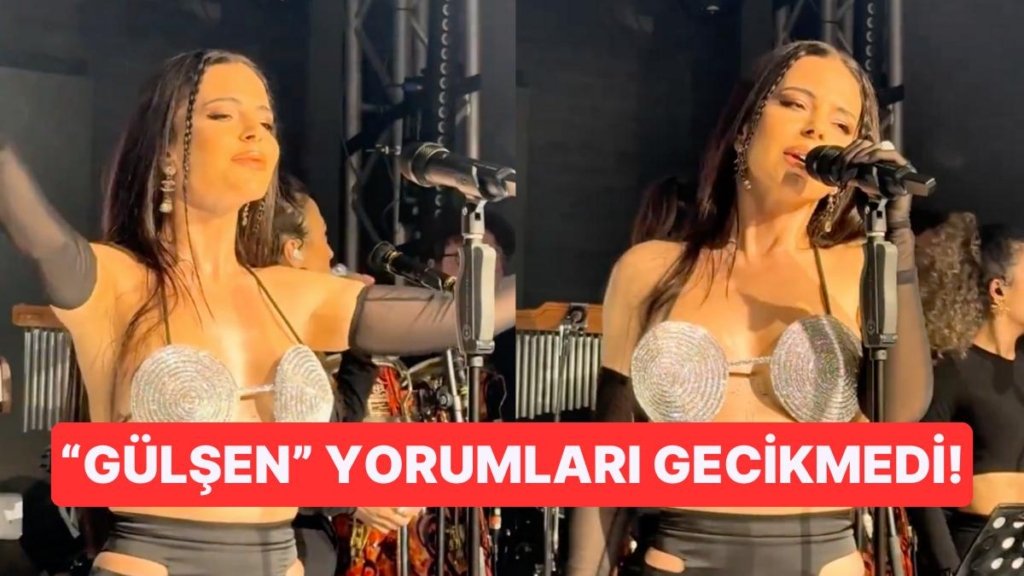 Tüm İhtişamıyla Uludağ’da Sahne Alan Simge Kıyafeti ile Karları Eritti