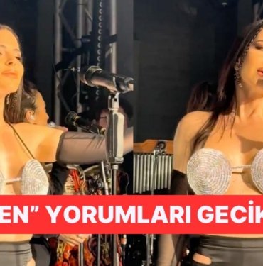 Tüm İhtişamıyla Uludağ’da Sahne Alan Simge Kıyafeti ile Karları Eritti