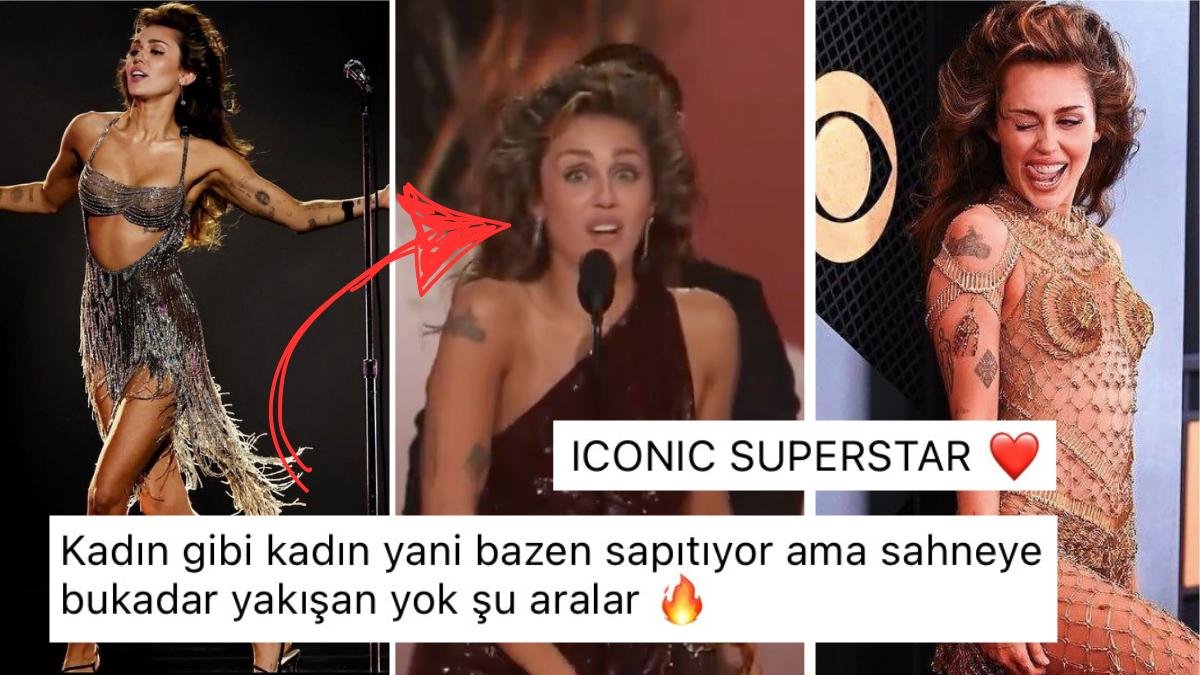 Grammy Ödülü Almaya Hak Kazanan Miley Cyrus Ödül Konuşmasıyla Güldürdü: “İç Çamaşırımı Unutmuş Olabilirim”