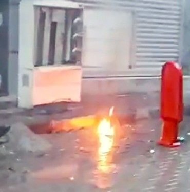 Kaçak hat bomba gibi patladı