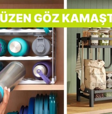 Mutfaktaki Kullanım Alanınızı Daha Verimli Kullanmanızı Sağlayacak 15 Şey