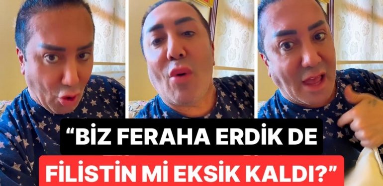 Murat Övüç, Filistin’e Yardım Çağrısında Bulunan Takipçilerine Fazla Sert Çıktı: “Benim Vatandaşım Aç!”