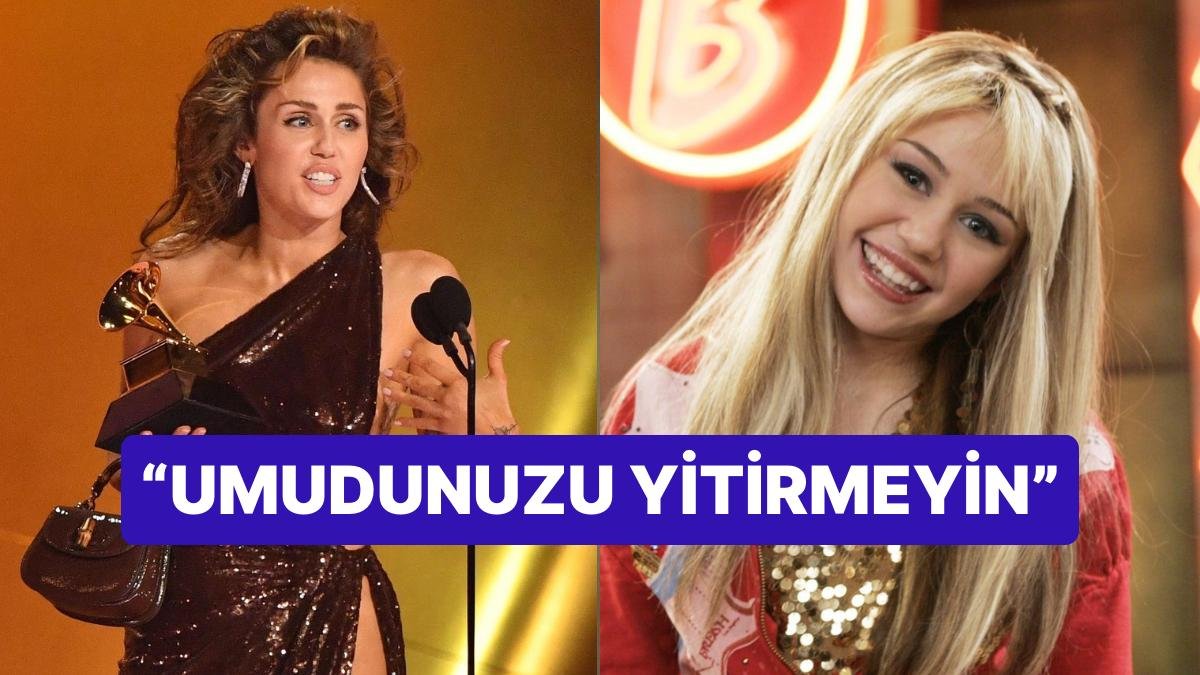 Miley Cyrus 2001 Senesinde Başladığı Kariyerinin İlk Grammy’sini Meğerse O Yıllarda Manifestlemiş!