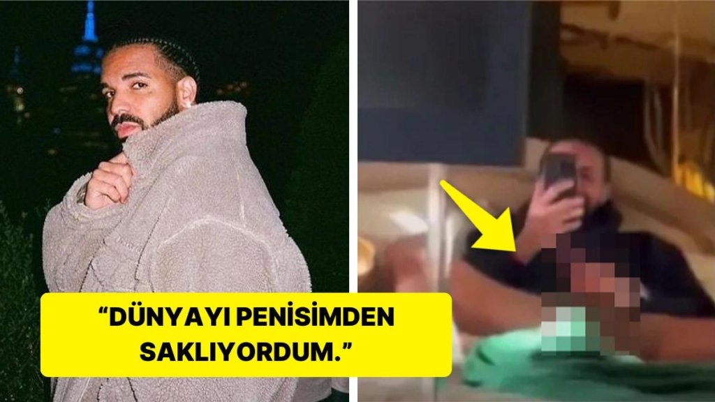 Ünlü Rapçi Drake’in Mastürbasyon Yaparken İfşa Edilen Videosu Ağızları Açık Bıraktı