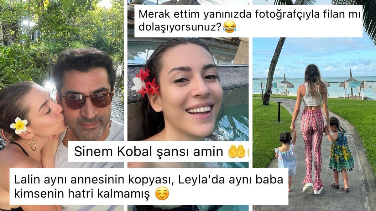 Sinem Kobal’ın Eşi ve Kızlarıyla Gittiği Mauritius Tatilinden Paylaştığı ‘Mutlu Aile’ Pozları Düşman Çatlatır