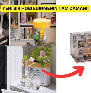 Yeni Hobi Yükleniyor: Görür Görmez Hemen Yapmak İsteyeceğiniz Birbirinden Güzel Minyatür Ev Yapım Setleri