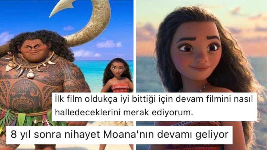 İlk Filmiyle Büyük Beğeni Toplayan ‘Moana’nın Devam Filminin Fragmanına Gelen Tepkiler