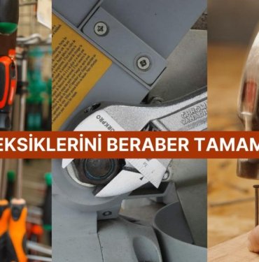 Usta Aramak Yerine Tadilatları Kendiniz Halledebilmeniz İçin Evinizde Bulunması Gereken Ürünler