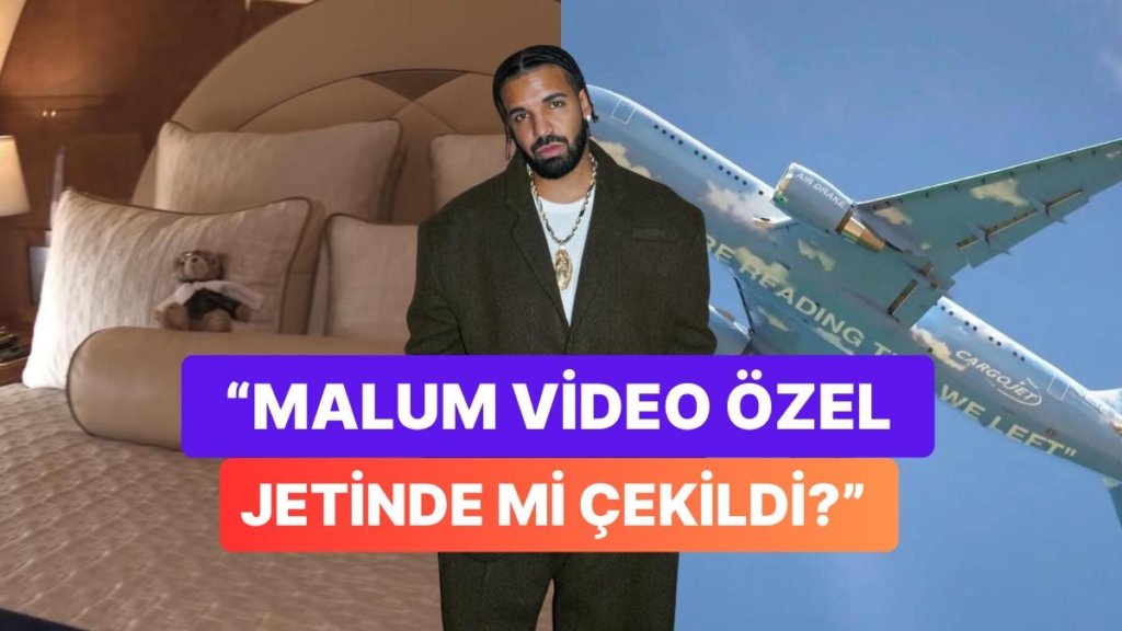 Drake “Air Drake” Adındaki 185 Milyon Dolarlık Jetiyle Göklerde Lüks İçinde Uçuyorken Akıllara O Soru Geldi