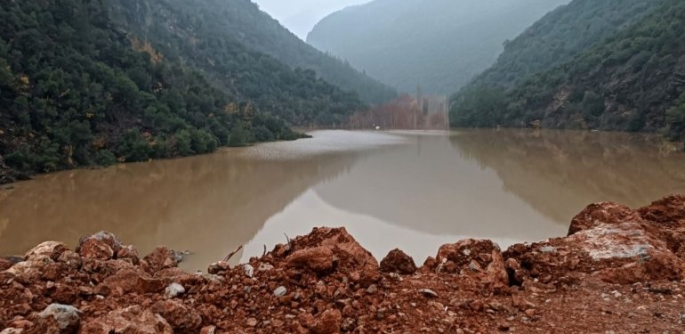 6 Şubat depremlerinin oluşturduğu doğal göle inceleme