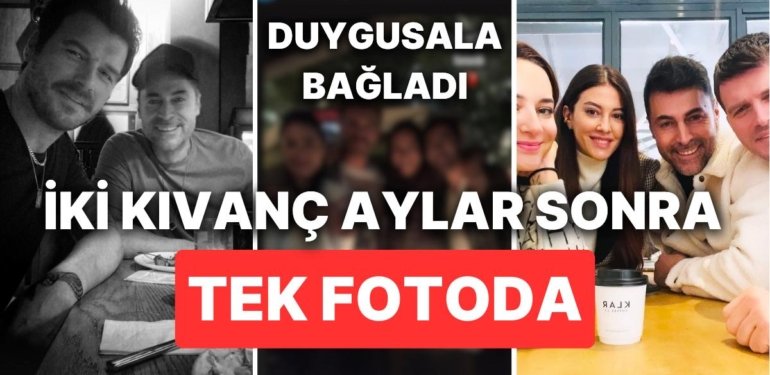 Kıvanç Tatlıtuğ 10 Yıl Öncesine Döndü: Adaşı Kıvanç Kasabalı ile Buluşan Kıvanç Tatlıtuğ’dan Duygusal Paylaşım