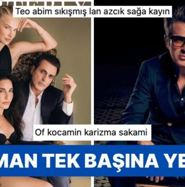 ‘Serseri’ Teoman, Zamansızlık Temalı Dergi Kapağında Burcu Esmersoy ve Ece Sükan’ı Büyük Gölgede Bıraktı!