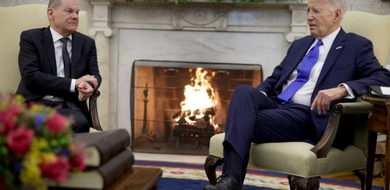 Biden-Scholz görüşmesinde “Ukrayna’ya destek” vurgusu