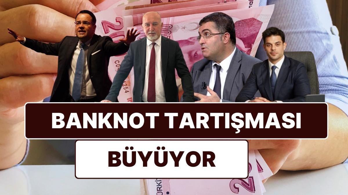 500 ve 1000 TL’lik Banknot Tartışmasına Özgür Demirtaş’tan Sonra Ersan Şen ve Hadise’nin Eski Eşi de Girdi