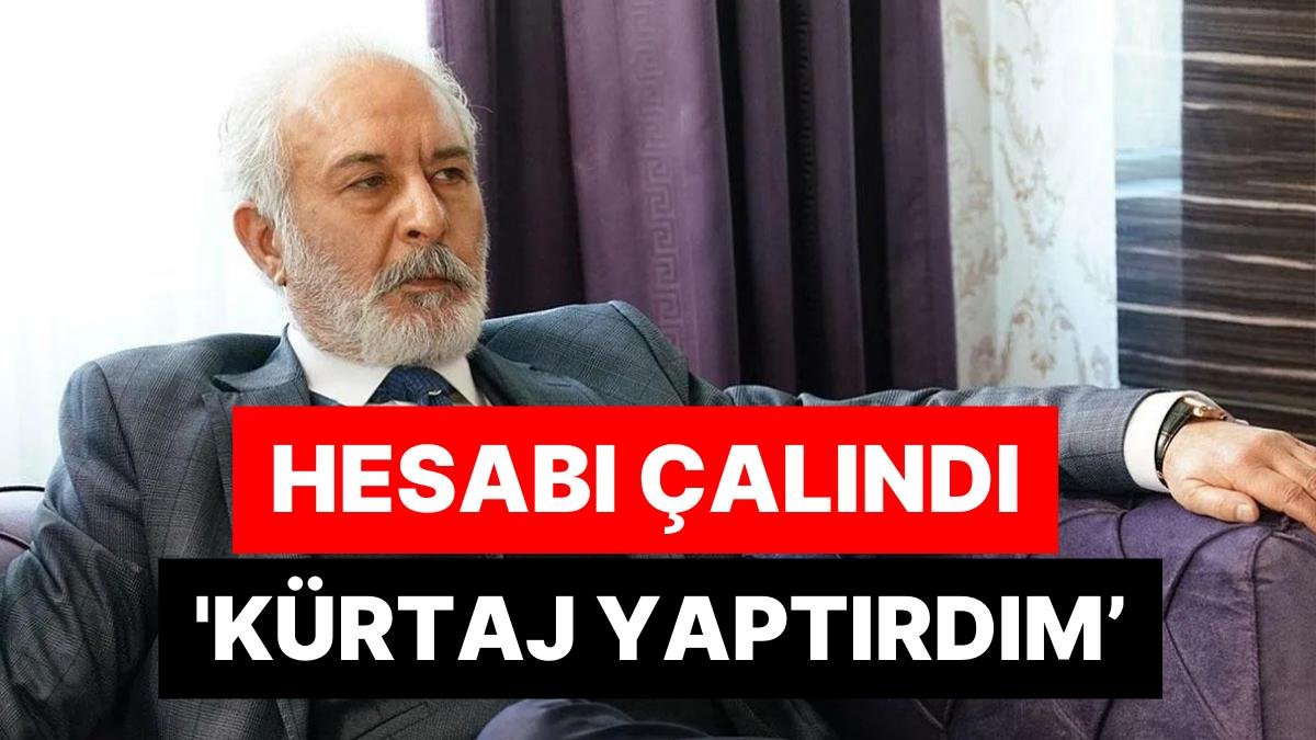Usta Oyuncu Ali Sürmeli’nin Instagram Hesabı Çalındı ‘Kürtaj Yaptırdım’
