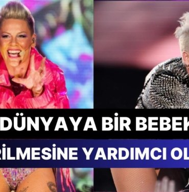 Dünyaca Ünlü Şarkıcı Pink, Şarkı Söylerken Doğum Yaptığını Fark Ettiği Seyircisi İçin Konserini Durdurdu!