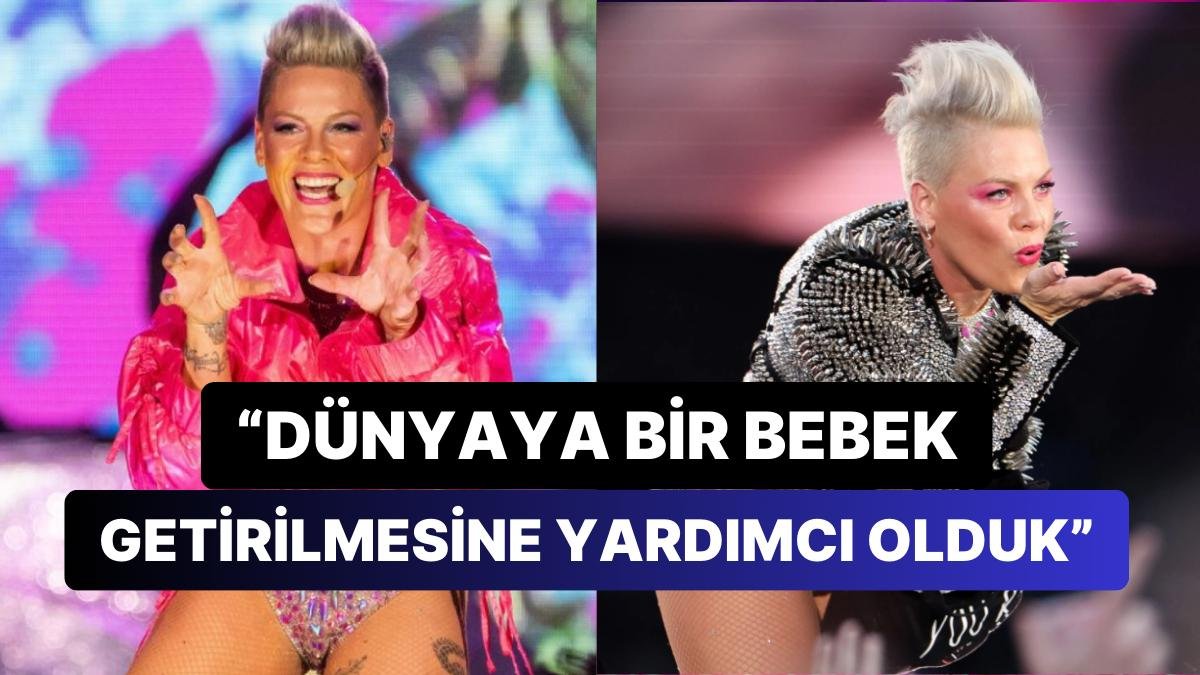 Dünyaca Ünlü Şarkıcı Pink, Şarkı Söylerken Doğum Yaptığını Fark Ettiği Seyircisi İçin Konserini Durdurdu!