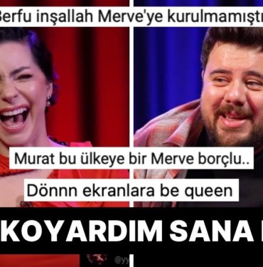 Minnoşu Eser Yenenler’e Kırmızı Ruj Hediye Eden Merve Boluğur’un Çılgın Halleri “Geri Dön” Dedirtti