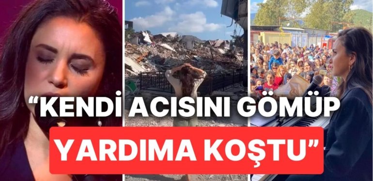 Helal Olsun: Depremde Yakınlarını Kaybeden Karsu Hatay’da Müzik Okulu Açtı, Çocuklarla Şarkı Söyledi