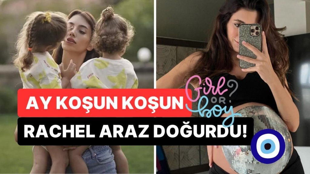 Müjdemizi İsteriz: Sosyal Medyamızı Hamiş Pozlarıyla Ele Geçiren Rachel Araz Bebeğini Kucağına Aldı!